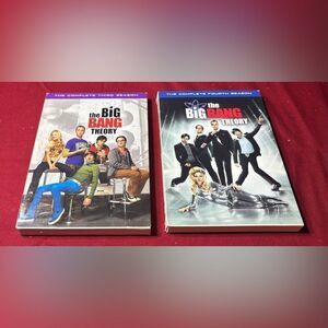"The Big Bang Theory: The Complete Third & Fourth Season" DVD Sets EPC